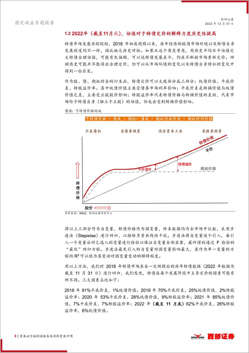 《2023年转债投资策略&12月十佳转债推荐：转债估值体系变化下的投资机会-20221201-西部证券-18页》 - 第7页预览图