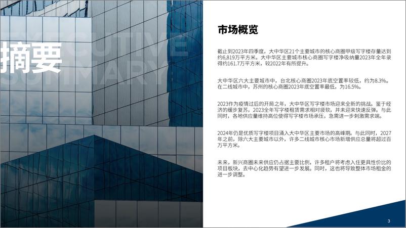 《戴德梁行：2024大中华区写字楼供应需求前沿趋势报告》 - 第3页预览图