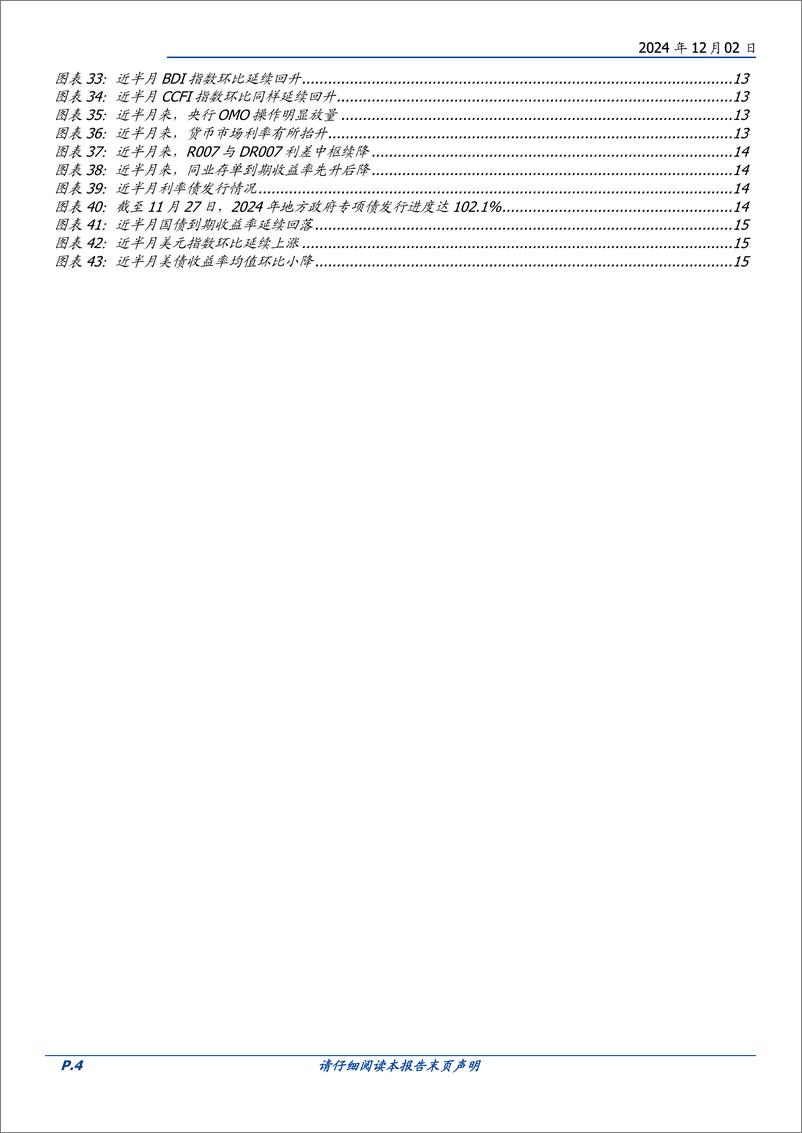 《高频半月观：需求改善的信号增多-241202-国盛证券-16页》 - 第4页预览图