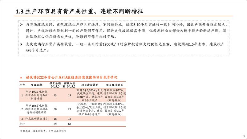 《光伏玻璃行业深度报告-供需阶段性改善-龙头竞争优势稳固-平安证券》 - 第6页预览图