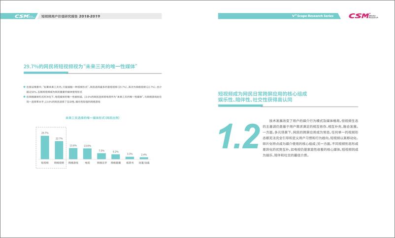 《2019短视频用户价值研究报告-CSM-2019.2-91页》 - 第8页预览图