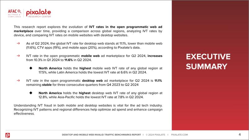 《Pixalate_2024年Q2全球联网电视无效流量_IVT_基准报告_英文版_》 - 第4页预览图