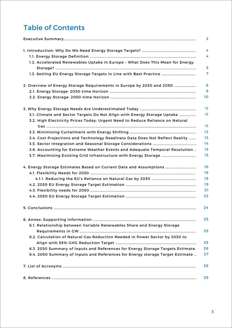 《欧洲2030及2050储能目标研究报告（英）-36页》 - 第4页预览图