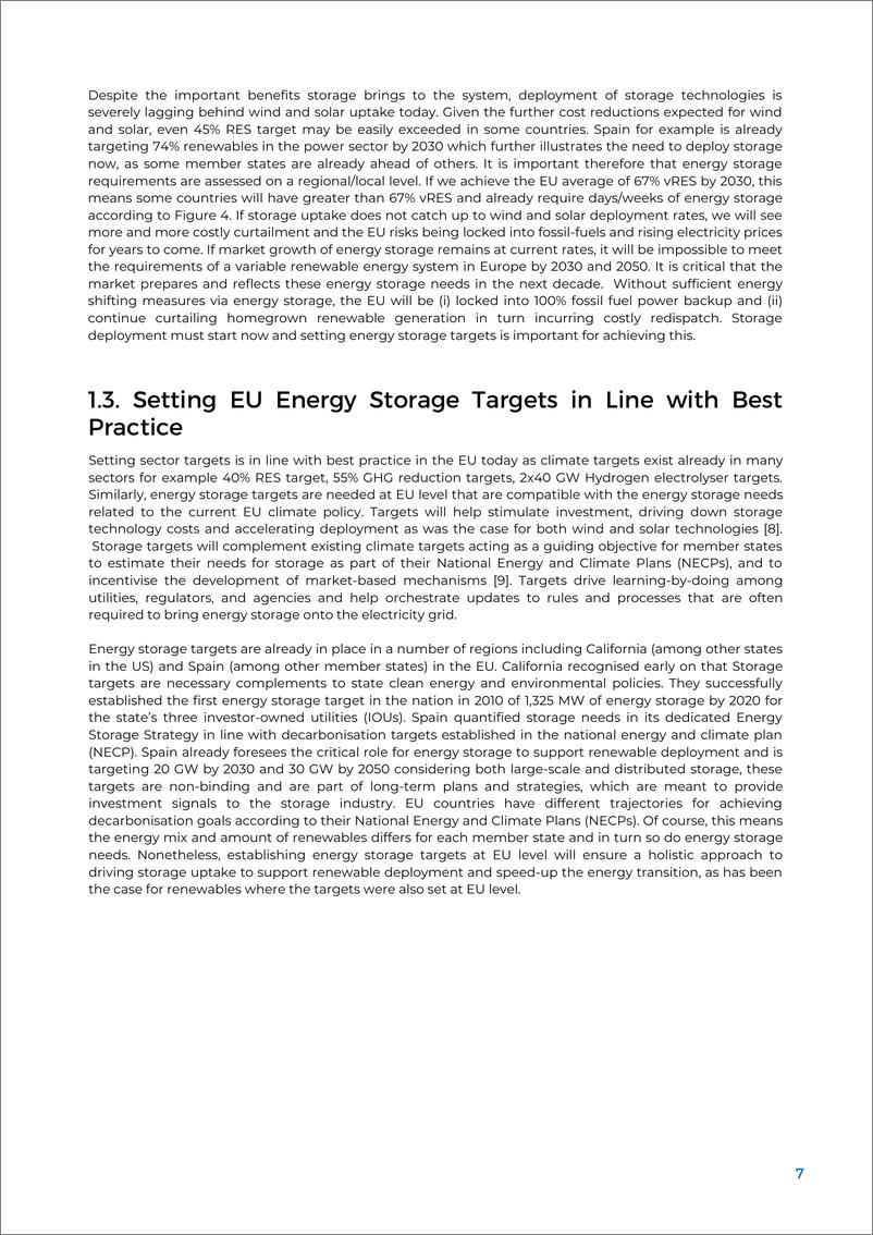 《欧洲2030及2050储能目标研究报告（英）-36页》 - 第8页预览图