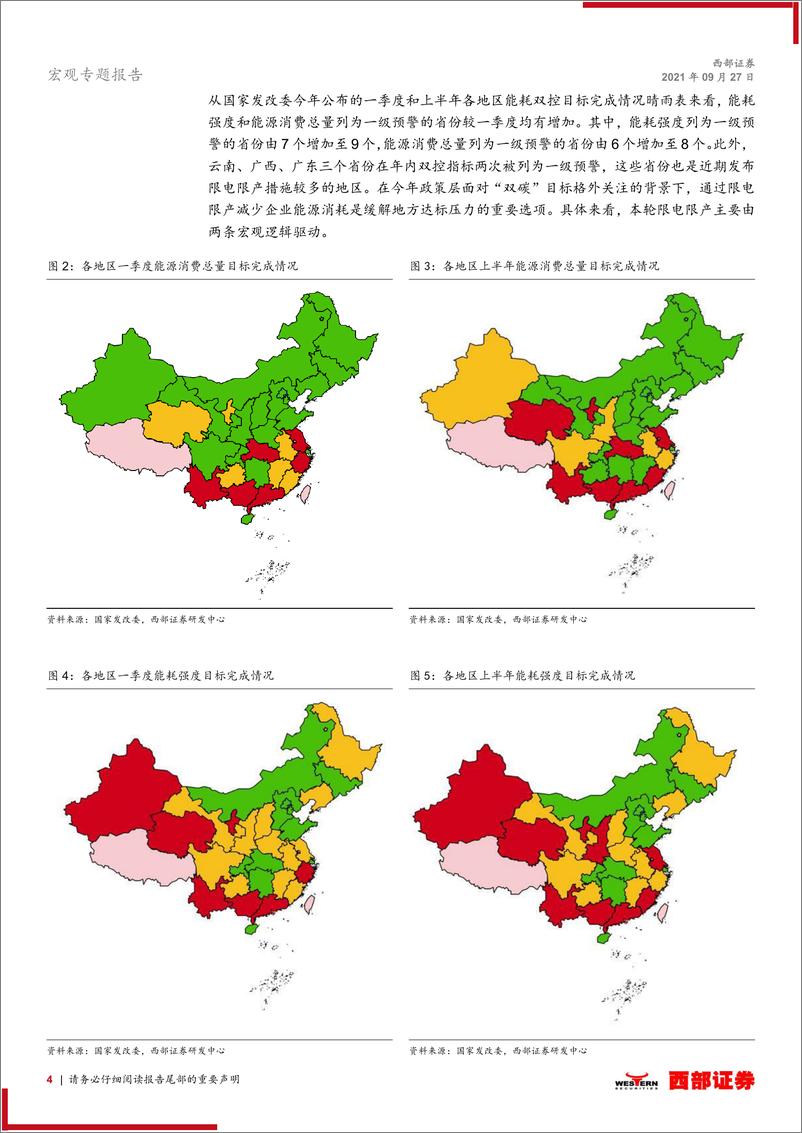 《宏观专题报告：能耗双控影响解读-西部证券-20210927》 - 第4页预览图