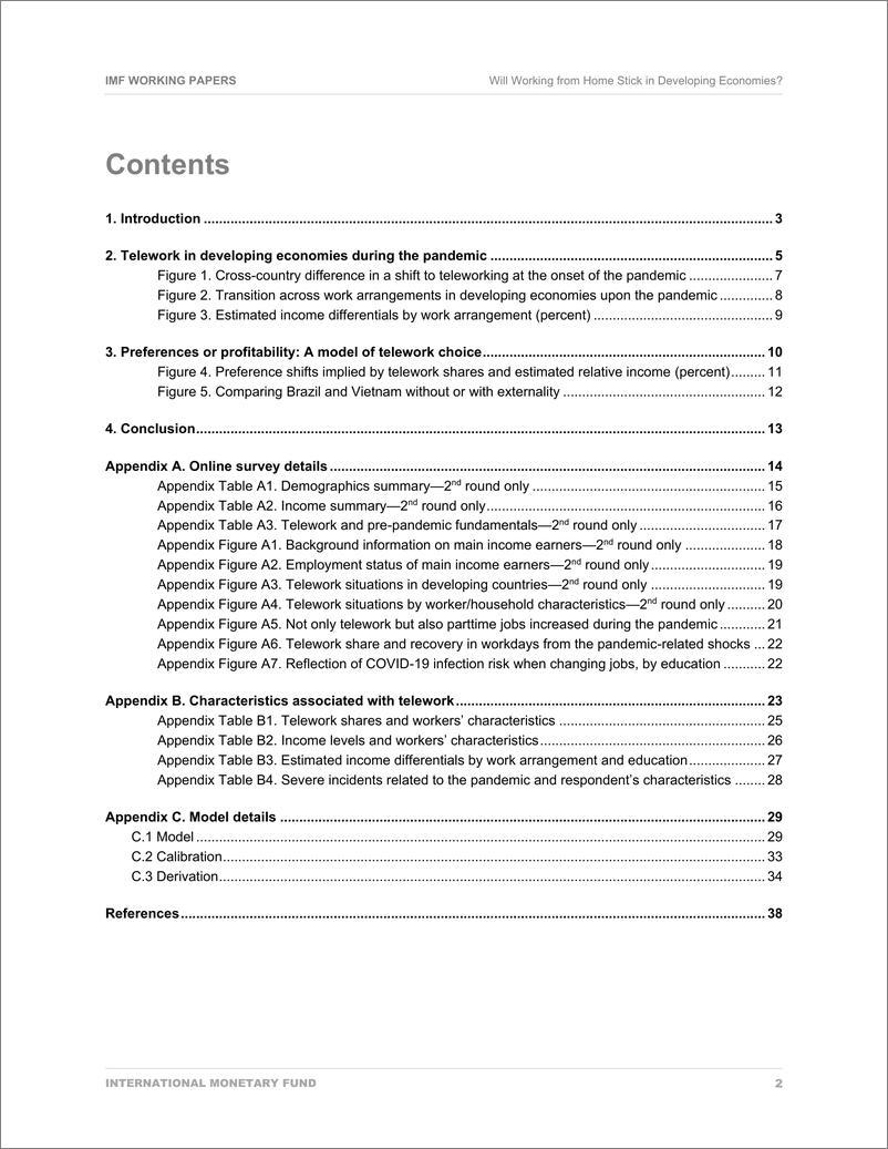 《IMF-在家工作在发展中经济体会继续吗？（英）-2023》 - 第5页预览图