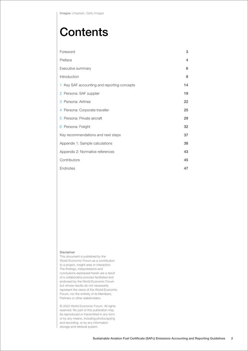 《世界经济论坛-可持续航空燃料证书（SAFc）排放核算和报告指南（英）-2022.10-49页》 - 第3页预览图