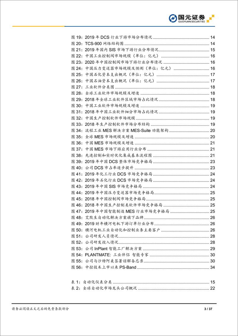 《中控技+深度研究报告：流程工业控制龙头，自主创新加速成长》 - 第3页预览图