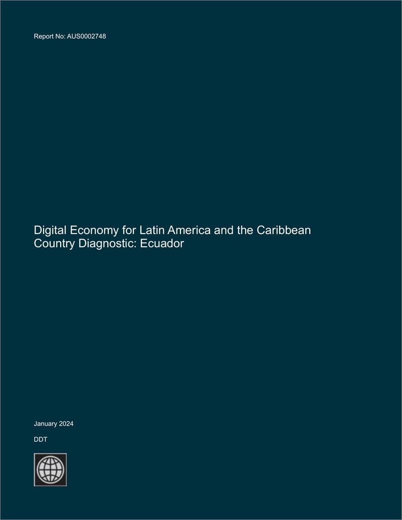 《世界银行-LAC数字经济国家诊断：厄瓜多尔（英）-171页》 - 第2页预览图