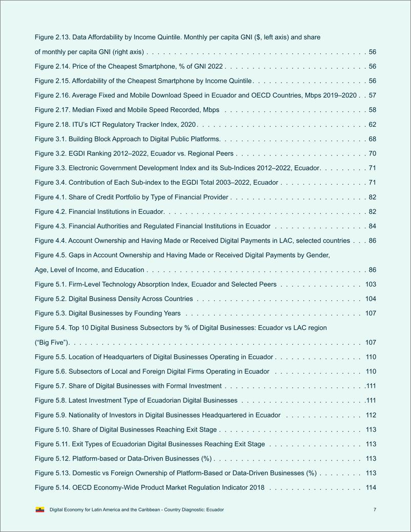 《世界银行-LAC数字经济国家诊断：厄瓜多尔（英）-171页》 - 第7页预览图