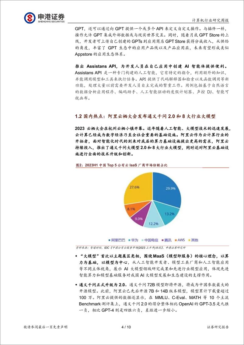 《20231114-GPTs发布和通义千问升级 助推AI大模型应用生态繁荣》 - 第4页预览图