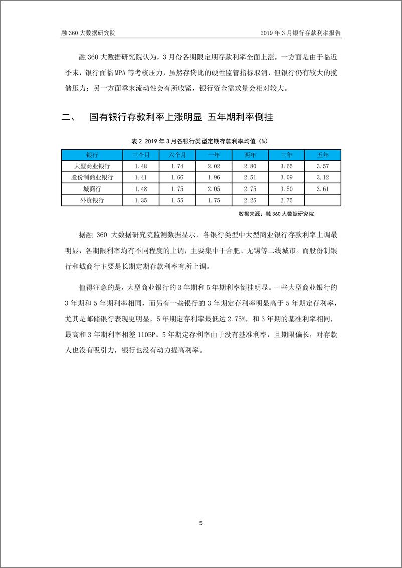 《融360-2019年3月银行存款利率报告-2019.4-11页》 - 第7页预览图