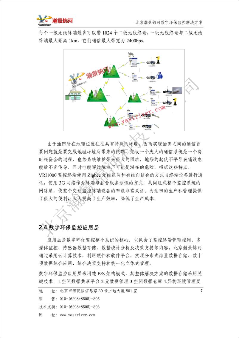 《北京瀚景锦河：数字环保监控物联网解决方案》 - 第8页预览图