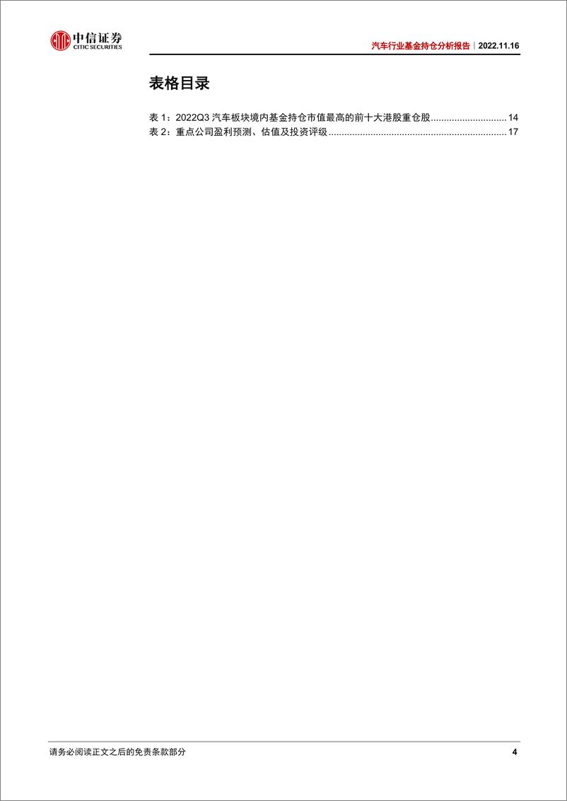 《汽车行业基金持仓分析报告：22Q3汽车板块景气持续，基金持仓维持高位-20221116-中信证券-21页》 - 第5页预览图