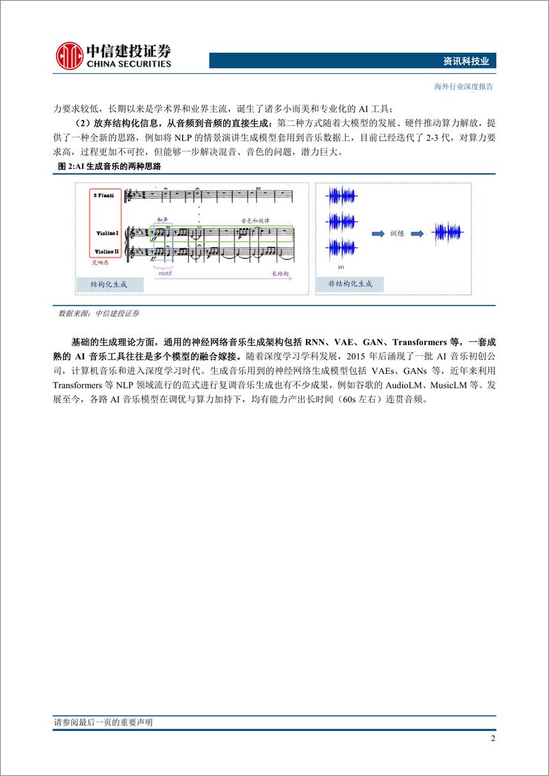 《20230511-AI音乐：打通技术新路径，大模型时代加速发展》 - 第4页预览图