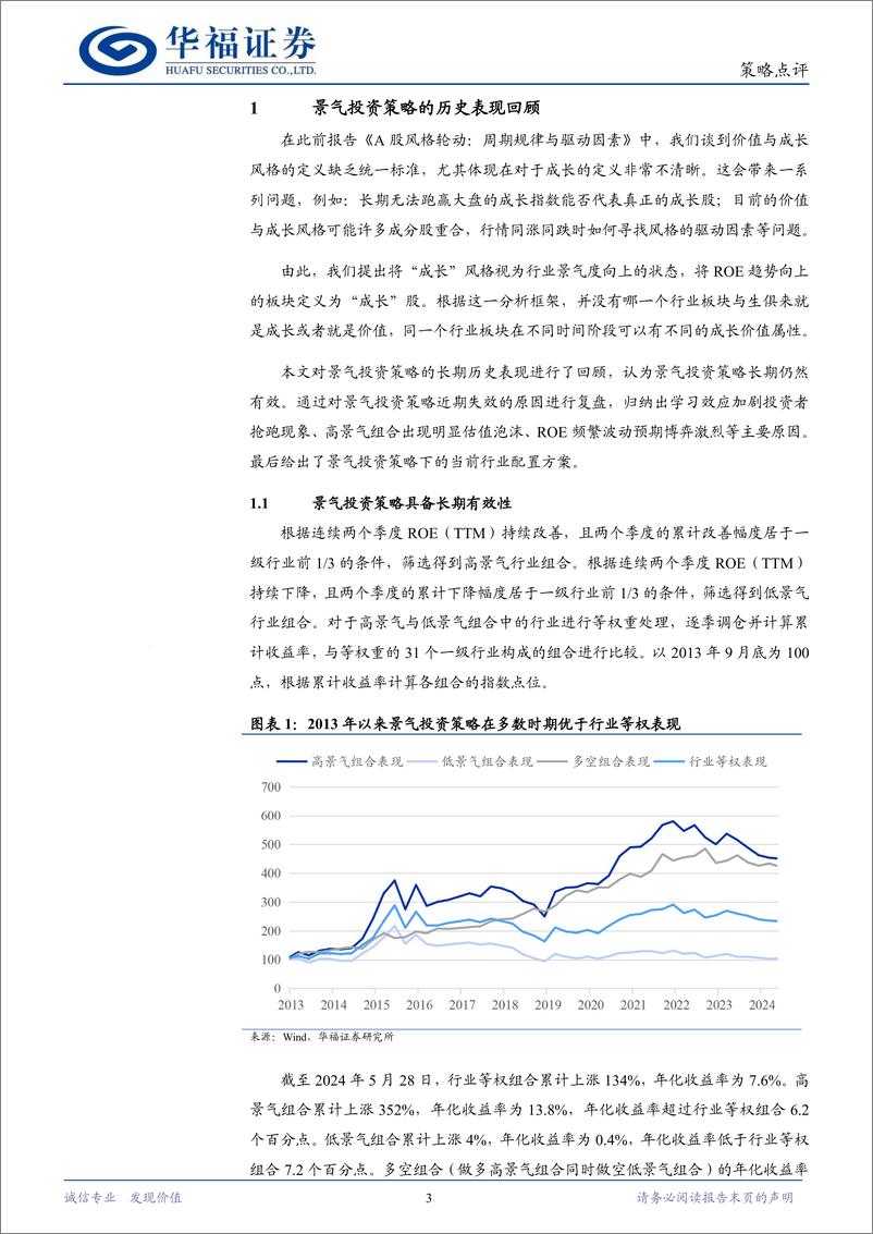 《景气投资：历史表现与当前策略-240530-华福证券-14页》 - 第3页预览图