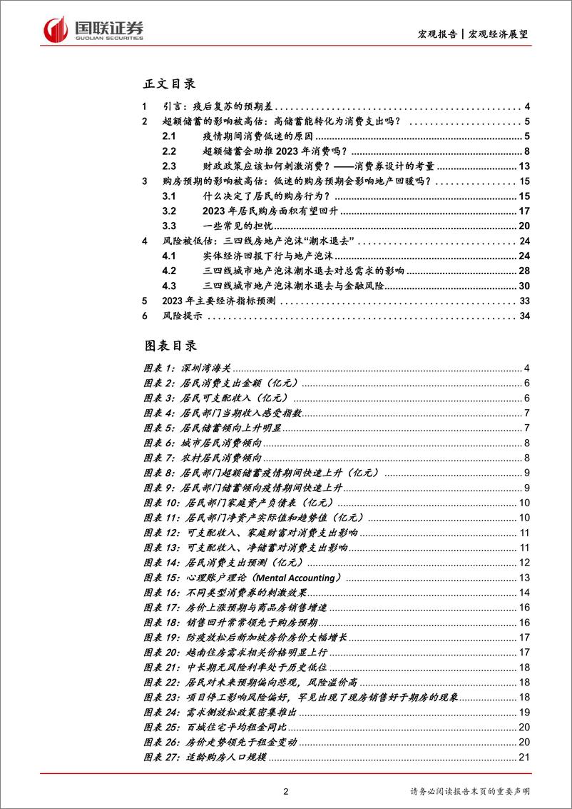 《2023年宏观经济展望：寻找疫后复苏的预期差-20230115-国联证券-35页》 - 第3页预览图