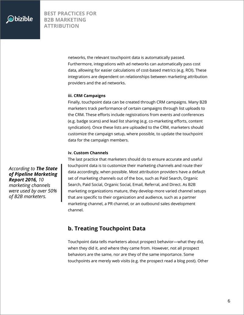 《bizible-B2B营销归因最佳实践（英文版）-2019.7-16页》 - 第7页预览图
