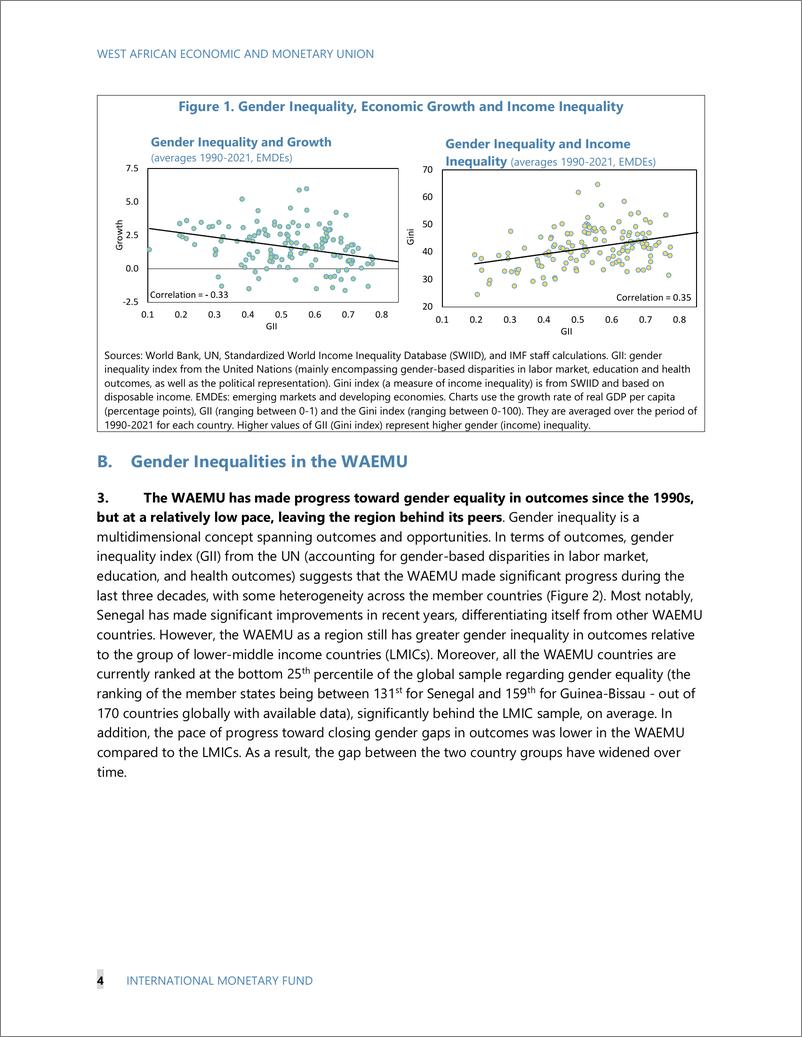 《IMF-西非经货联盟的性别不平等：现状与机遇（英）-2024.5-23页》 - 第7页预览图