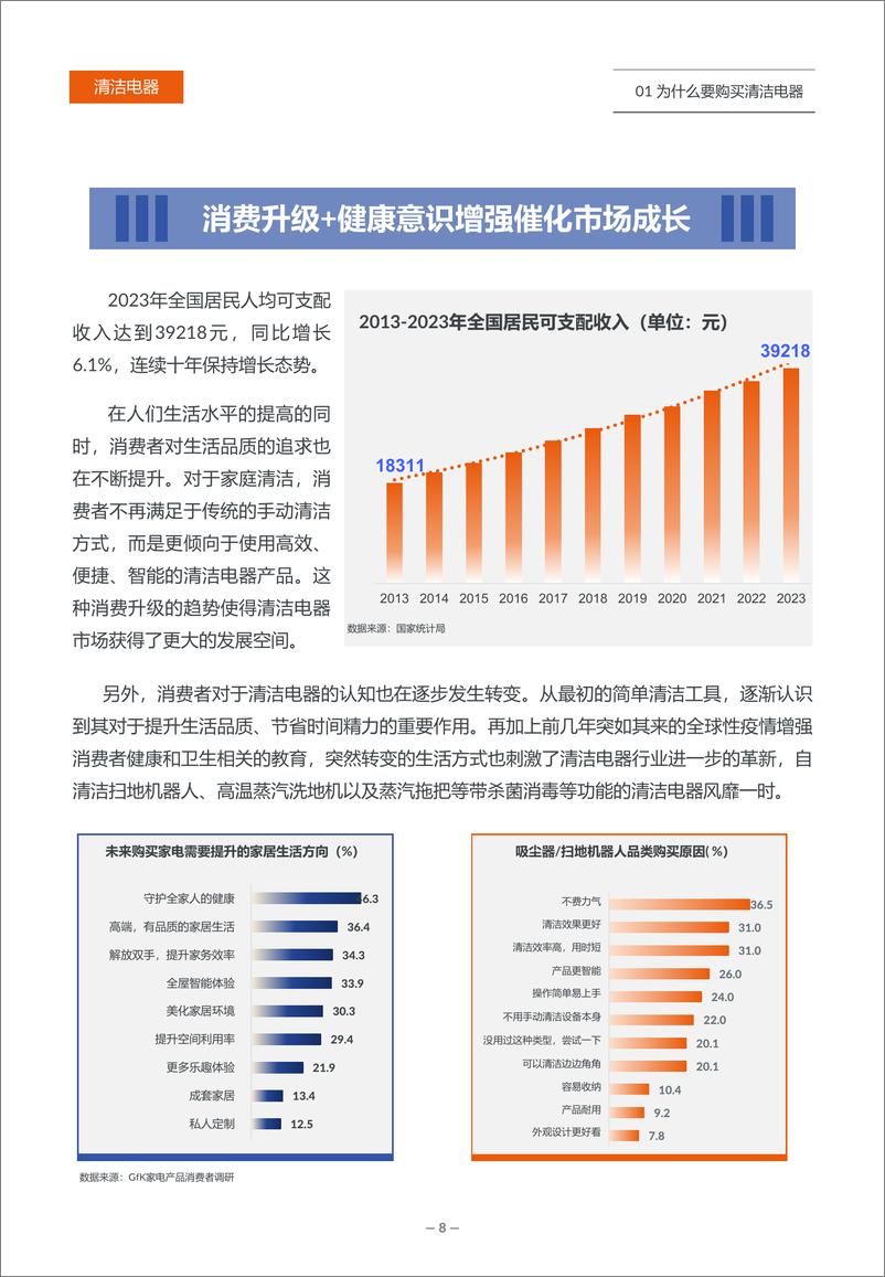 《2024年618清洁电器选购白皮书》 - 第8页预览图