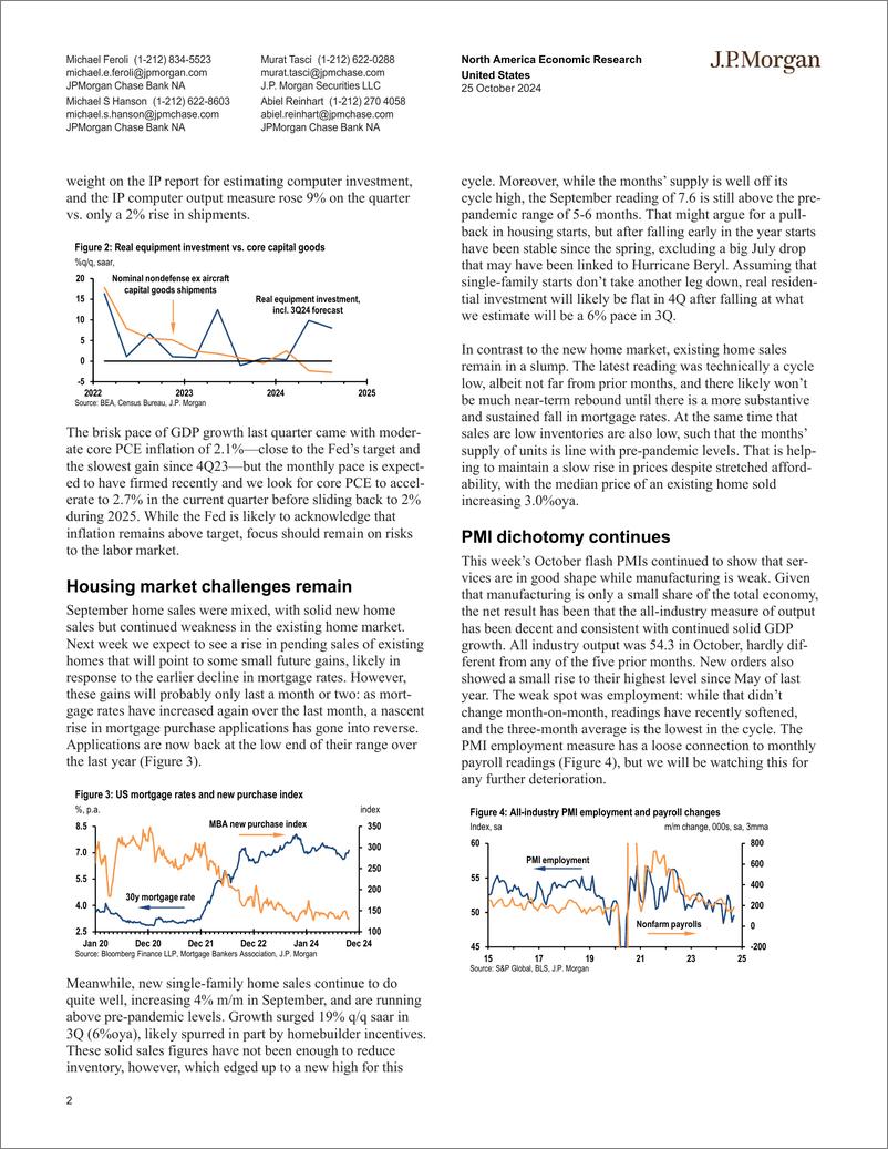 《JPMorgan Econ  FI-United States-111101062》 - 第2页预览图