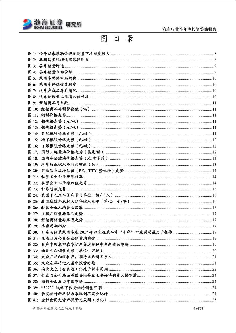 《汽车行业半年度投资策略报告：黑夜已过，迎接黎明-20190612-渤海证券-53页》 - 第5页预览图