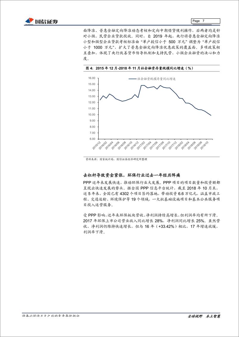 《环保行业2019年1月投资策略：降准利好资金面改善，优质公司商誉风险总体可控-20190114-国信证券-21页》 - 第8页预览图