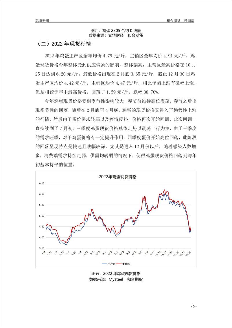 《2023年鸡蛋年报：供应有望增加，蛋价重心或将逐步下移-20230106-和合期货-17页》 - 第7页预览图