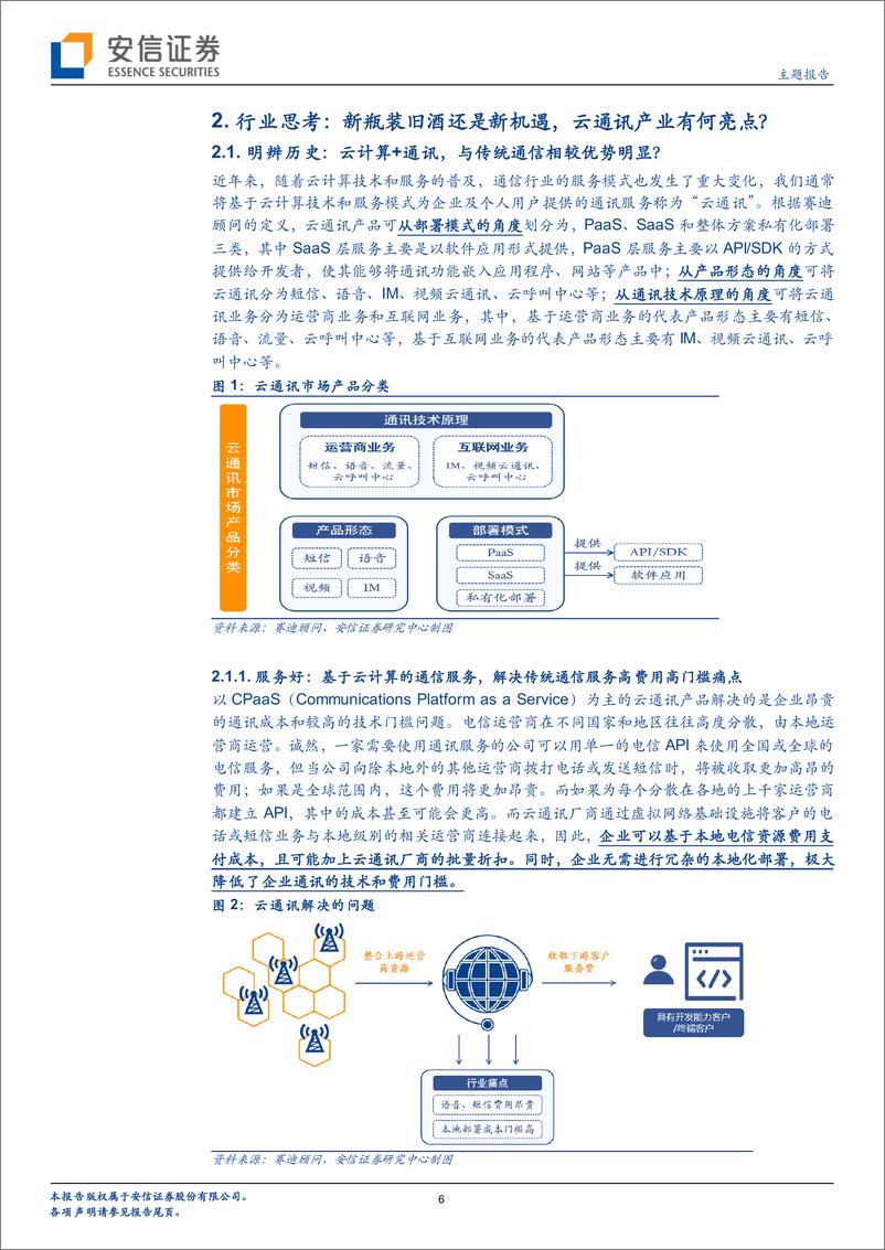 《新三板主题报告：从容联云赴美上市~看云通信行业商业模式-20210217-安信证券-41页》 - 第6页预览图