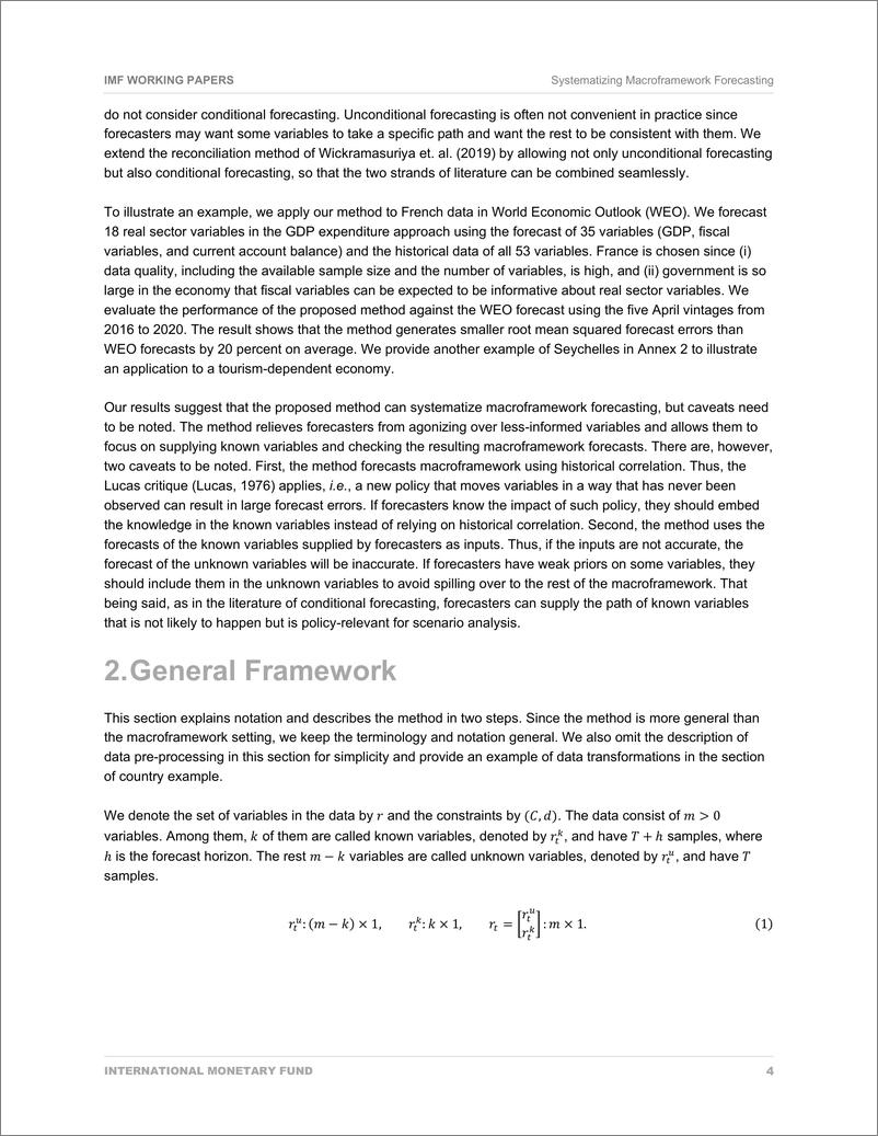 《IMF-系统化宏观框架预测：具有会计恒等式的高维条件预测（英）-2022.6-25页》 - 第7页预览图