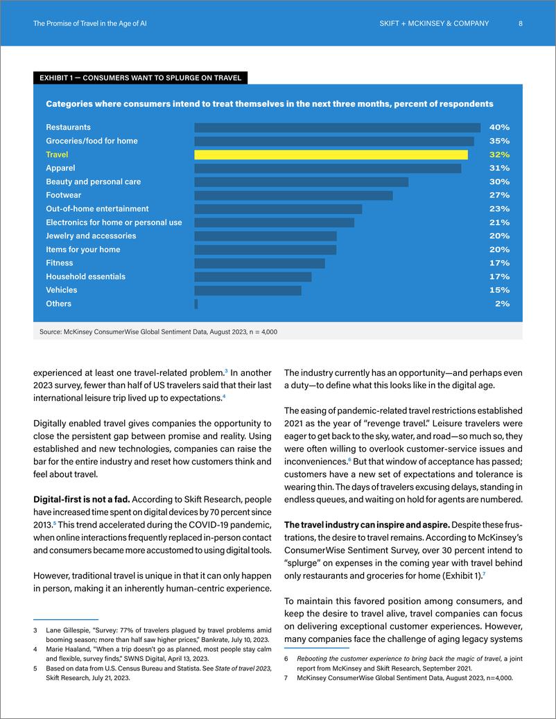 《麦肯锡：2023年人工智能时代的旅游业发展前景分析报告【英文版】》 - 第8页预览图
