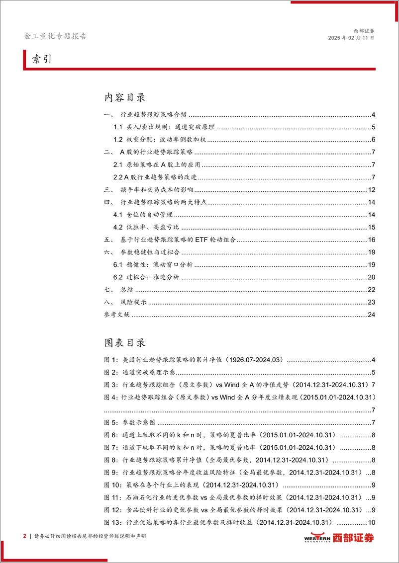 《指数化配置系列研究(2)：行业动量策略的CTA思维-250211-西部证券-25页》 - 第2页预览图