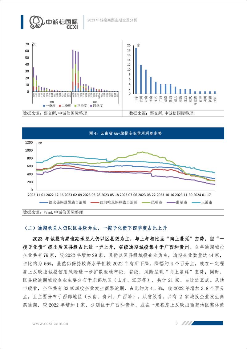 《2023年城投商票逾期全景分析-9页》 - 第3页预览图