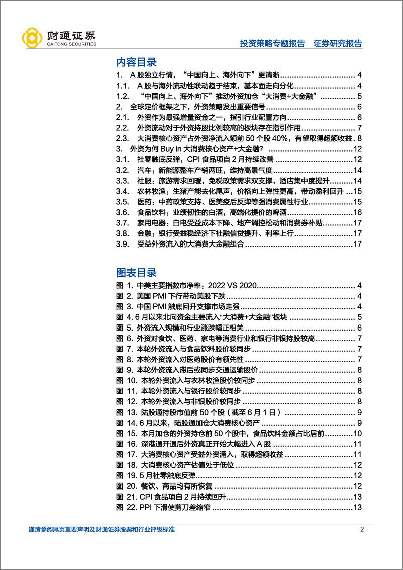 《投资策略专题报告：外资如何买大消费核心资产-20220630-财通证券-19页》 - 第3页预览图