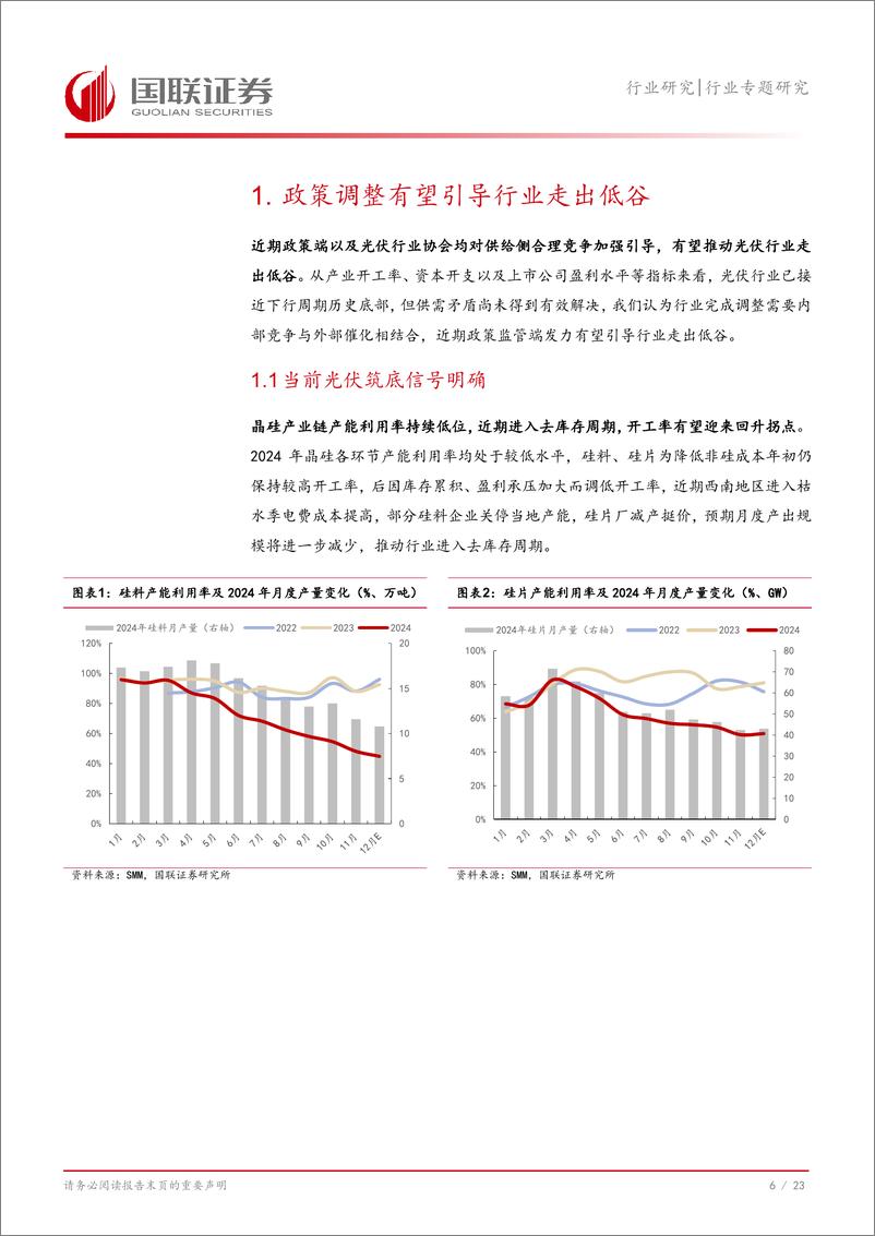 《光伏设备行业专题研究：晶硅，政策督导供给收紧，需求有待招标催化-241223-国联证券-24页》 - 第7页预览图