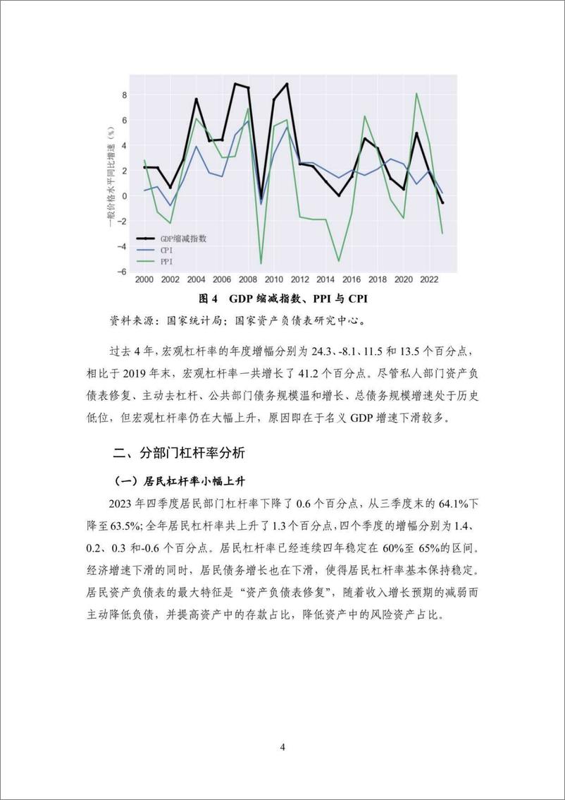 《NIFD季报：2023年度中国杠杆率报告：为“名义”而战，当前问题关键在于名义经济增长-国家金融与发展实验室》 - 第8页预览图