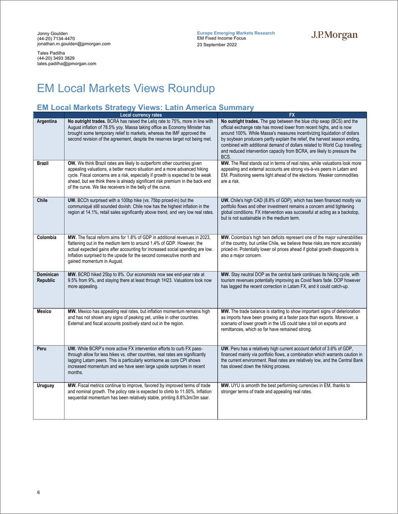 《JPMorgan Econ  FI-EM Fixed Income Focus  A real (yield) test for EM asset》 - 第7页预览图