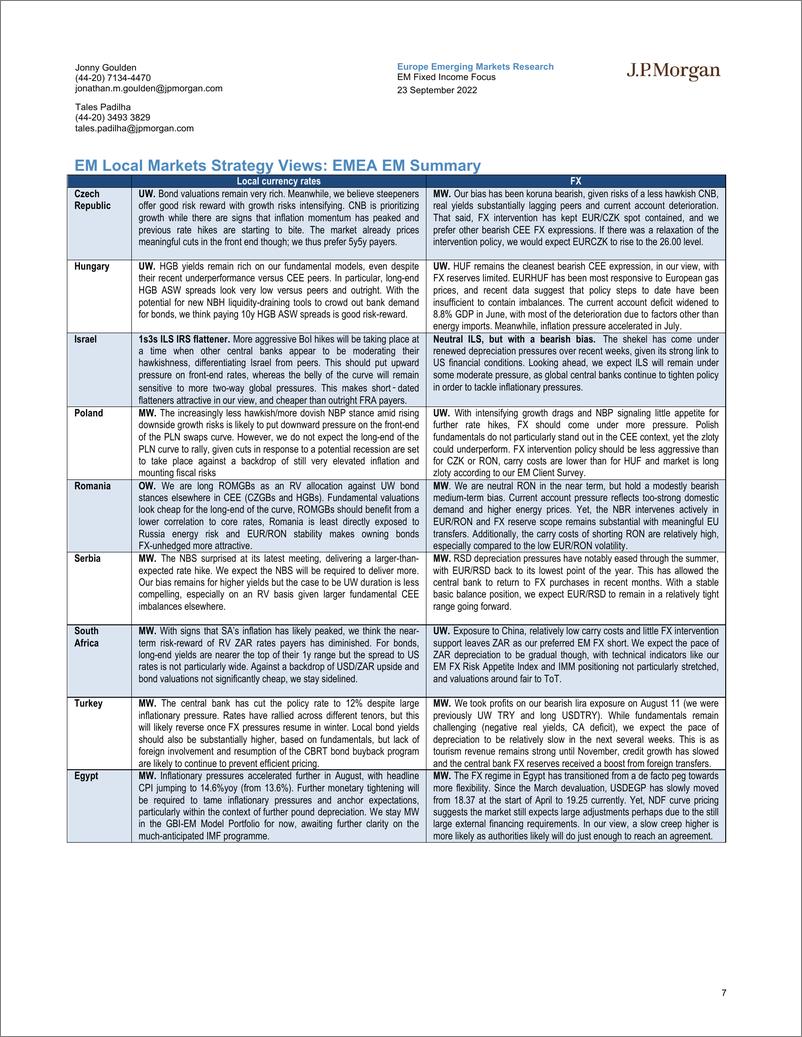 《JPMorgan Econ  FI-EM Fixed Income Focus  A real (yield) test for EM asset》 - 第8页预览图