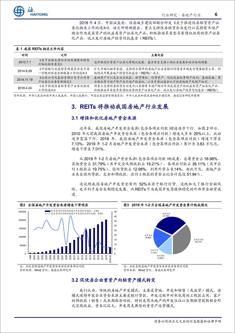 《房地产行业专题报告：REITs，下一个行业发展新方向-20190415-海通证券-13页》 - 第7页预览图