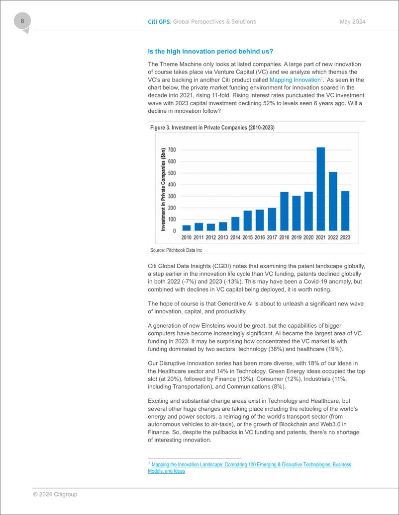 《花旗（Citi）：2024颠覆性创新：十个值得关注的新趋势报告（英文版）》 - 第8页预览图