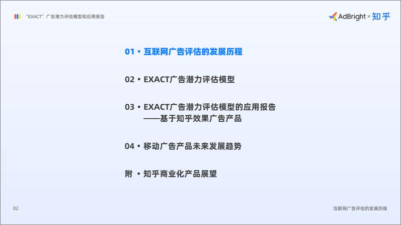 《“EXACT”广告潜力评估模型和应用报告-AdBrightx知乎-202103》 - 第3页预览图