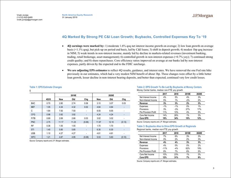 《J.P. 摩根-美股-银行业-美国大型银行业投资策略分析-2019.1.31-41页》 - 第4页预览图