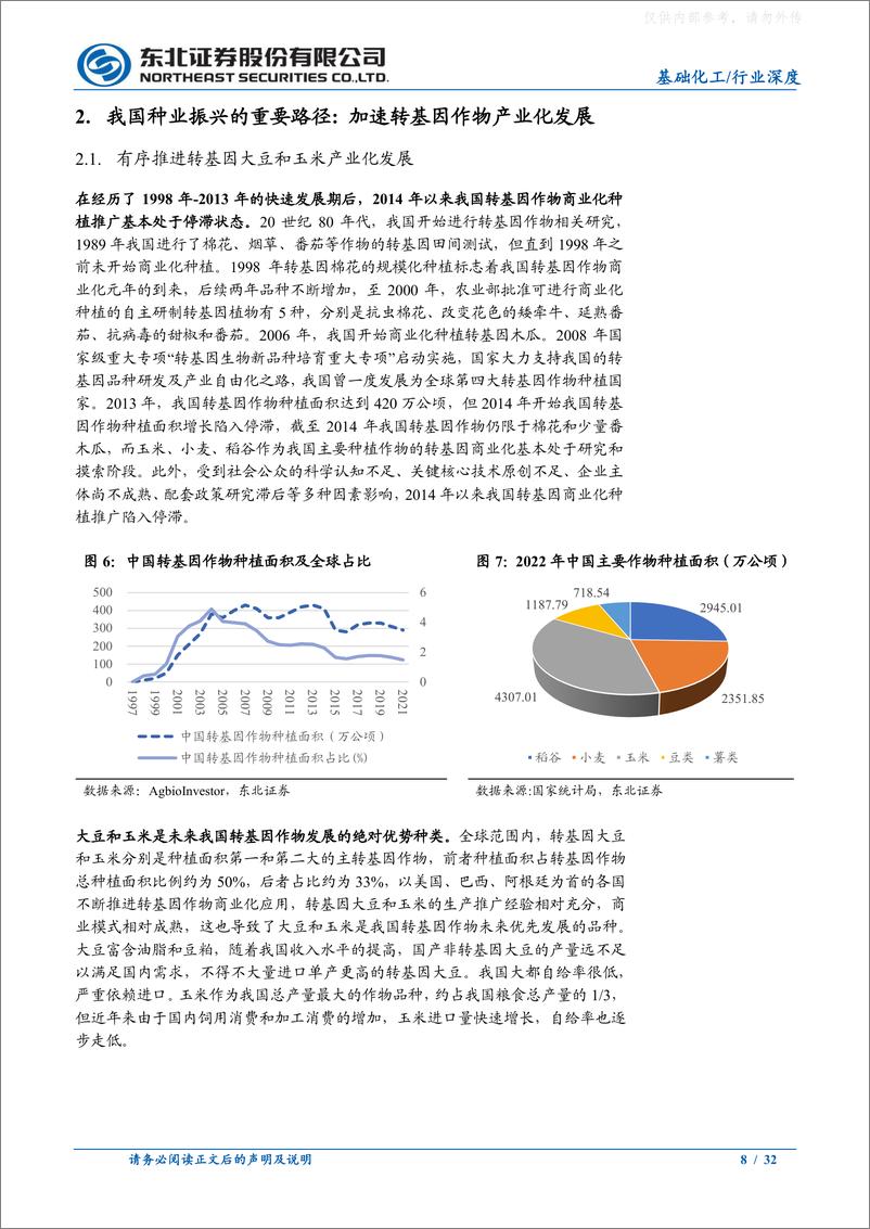 《东北证券-基础化工行业农业创新药系列深度(一)：种业振兴，创制农药打开新局面-230504》 - 第8页预览图