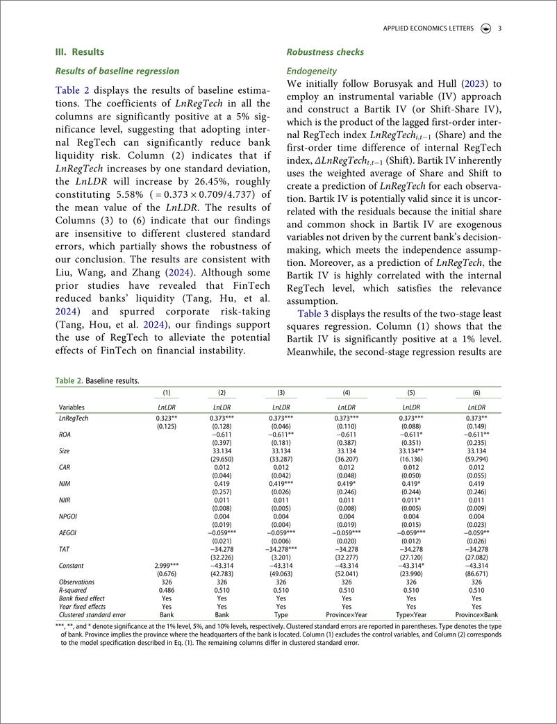 《监管科技与银行流动性风险：来自中国上市银行的证据-7份》 - 第4页预览图