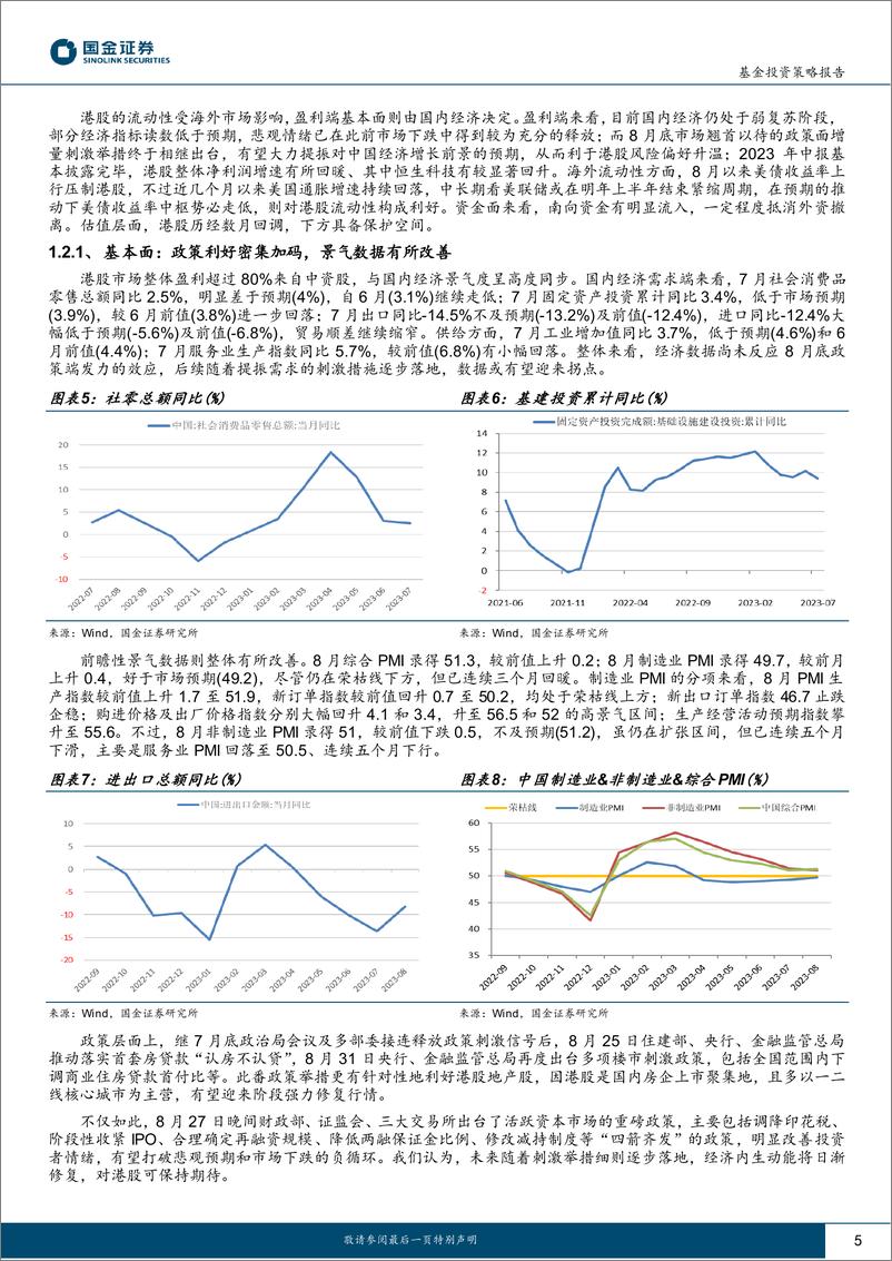 《2023年9月公募港股通及港股QDII基金投资策略：优质成长+高股息，“哑铃策略”攻守兼备-20230911-国金证券-24页》 - 第6页预览图