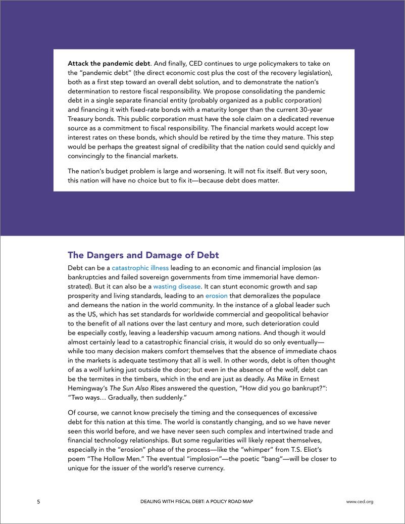 《处理美国债务问题的政策路线图（英）-CED-2022.3-20页》 - 第6页预览图