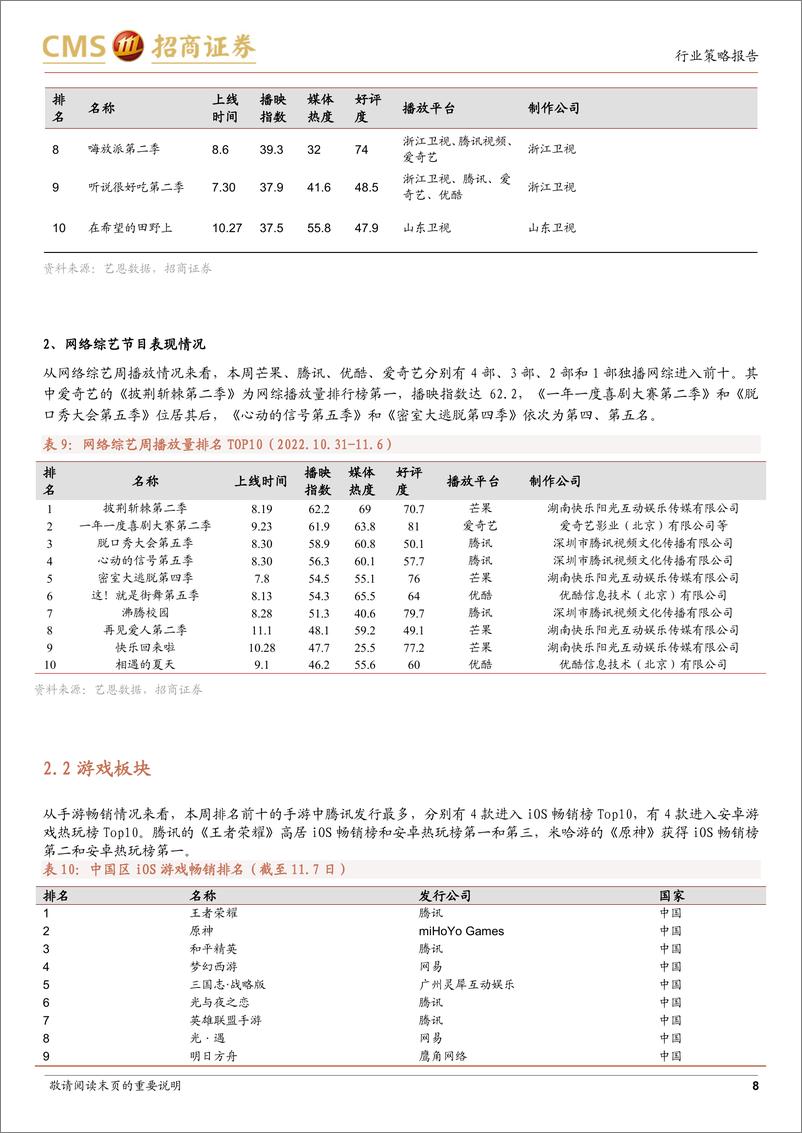 《传媒互联网行业周报：关注文化自信相关标的，政策助虚拟现实与行业有机融合》 - 第8页预览图