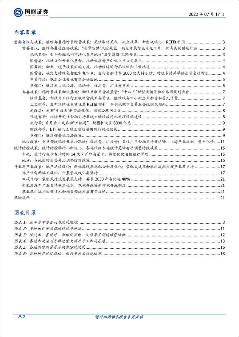 《宏观定期：政策半月观，地产“硬着陆”风险加大，紧盯月底政治局会议-20220717-国盛证券-22页》 - 第3页预览图