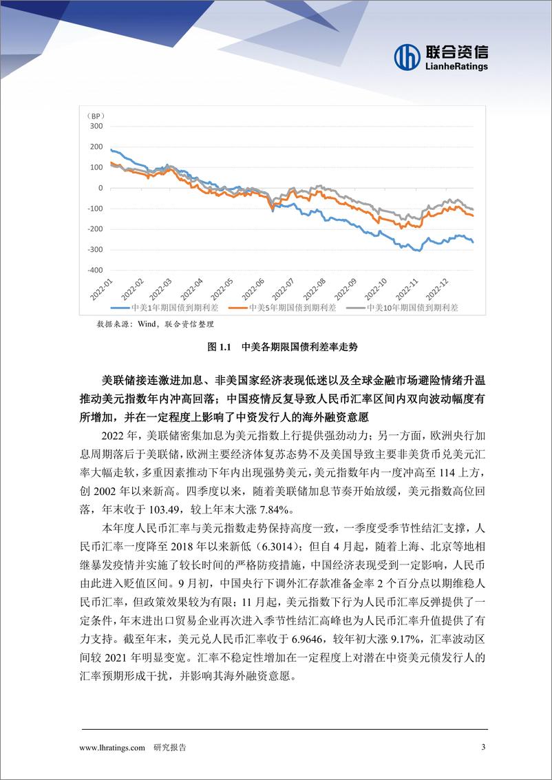 《联合资信-一级市场发行创近六年新低，二级市场回报率宽幅震荡—— 2022年中资美元债市场回顾和2023年展望-17页》 - 第4页预览图