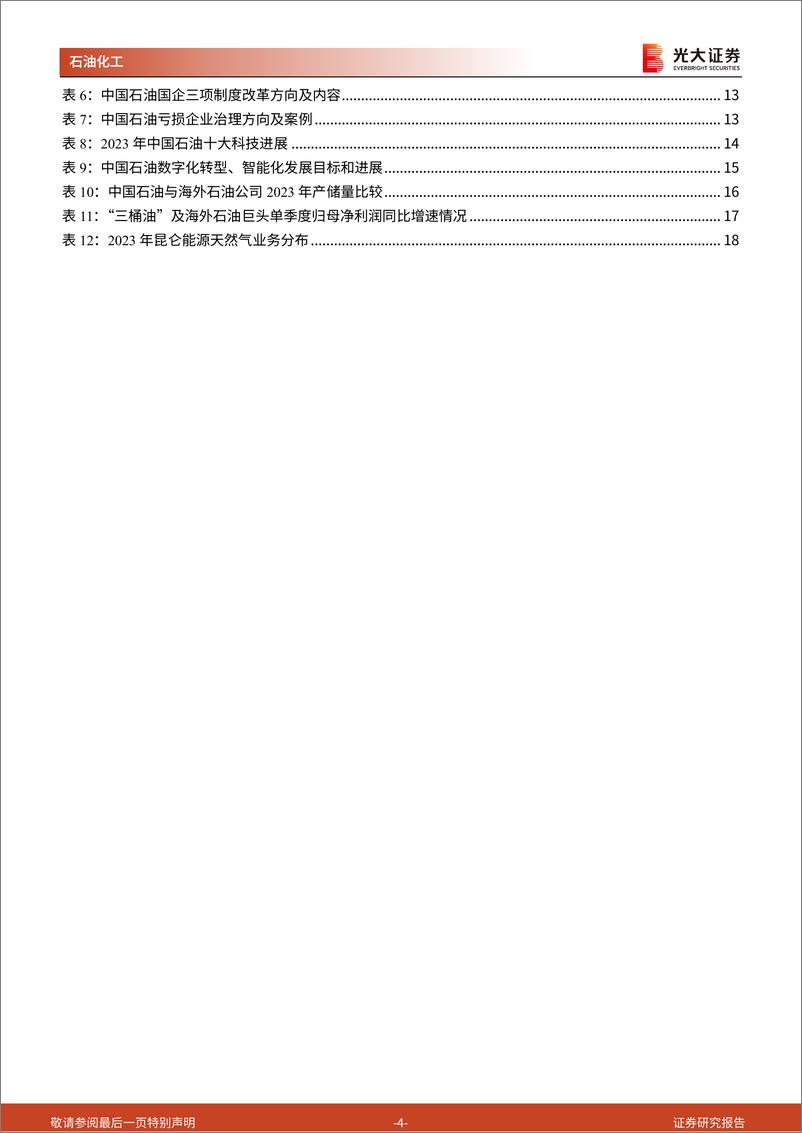 《石化化工行业国企跟踪报告之一：中国石油集团，能源巨头深化改革提升效能，打造世界一流企业-241217-光大证券-23页》 - 第4页预览图